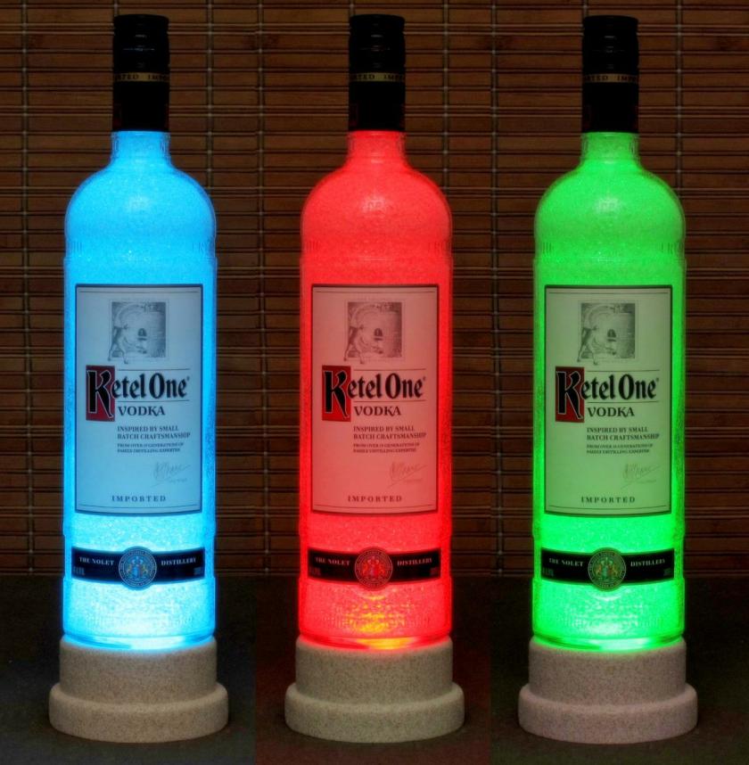 Lightings | Ketel One Vodka Color Changing Led Remote Controlled Bottle Lamp/Bar Light – Housewares Lightings