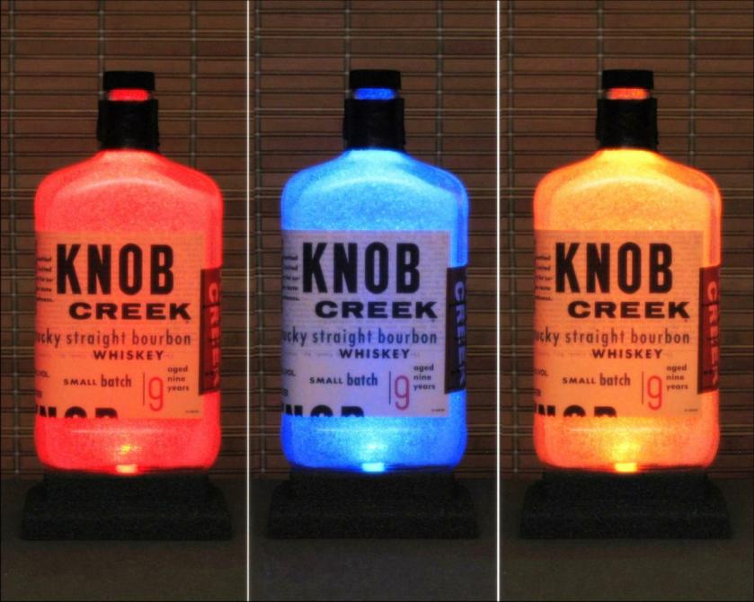 Lightings | Knob Creek Kentucky Whiskey Color Changing Led Remote Control Led Bottle Lamp Bar Light Man Cave Pub Sign Housewares Lightings