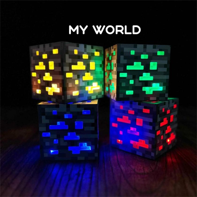 Lightings | Led Rgb Light-Up My World Nightlights Housewares blue