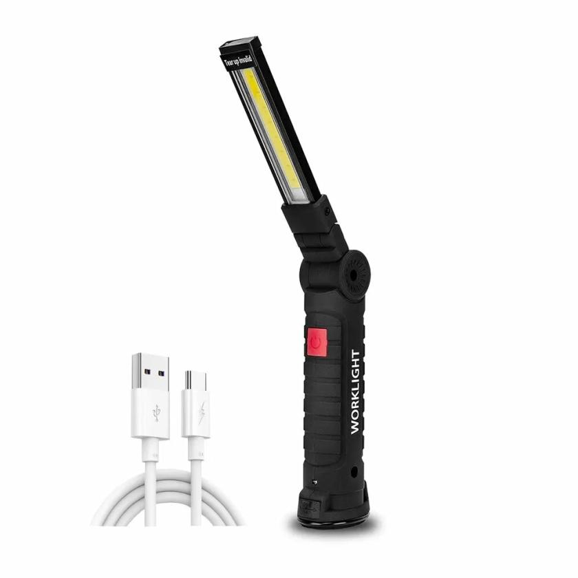 Lightings | Rechargeable Led Work Light With Magnetic Base Housewares Lightings