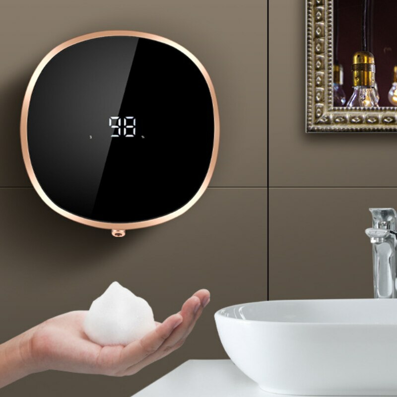 Storage And Organization | Digital Smart Rechargeable Waterproof No Touch Motion Sensor Liquid Soap Washing Hand Machine 1200Mah 280Ml Wall Mount Housewares Black