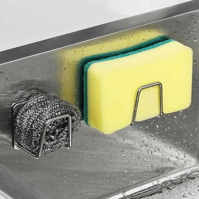 Storage And Organization | Stainless Steel Kitchen Sponge And Scrubber Holder Housewares 1 pc B1240