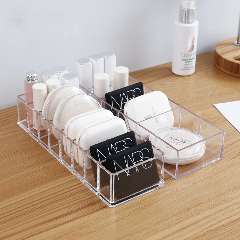 Storage And Organization | Transparent Acrylic Cosmetics Storage Box Makeup Holder Jewelry Make Up Organizer Housewares Storage And Organization