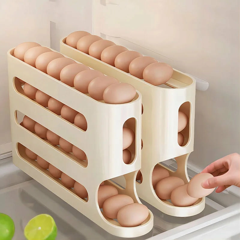 Storage And Organization | Vertical Refrigerator Egg Storage Organizer Rack Housewares Storage And Organization