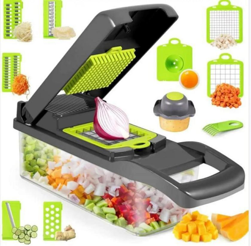 Tableware And Kitchenware | 12 In 1 Manual Vegetable Chopper Housewares Tableware And Kitchenware