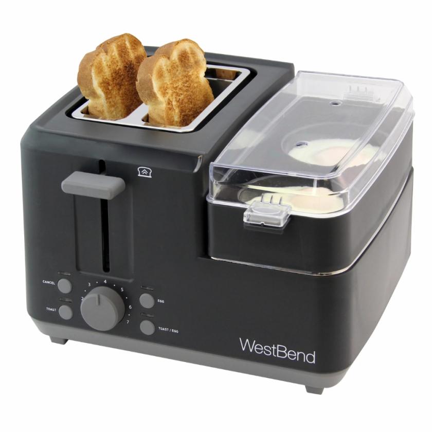 Tableware And Kitchenware | 2-Slice Breakfast Station Egg & Muffin Toaster, 78500 Breakfast Machine Bread Maker Toaster Oven Housewares Tableware And Kitchenware