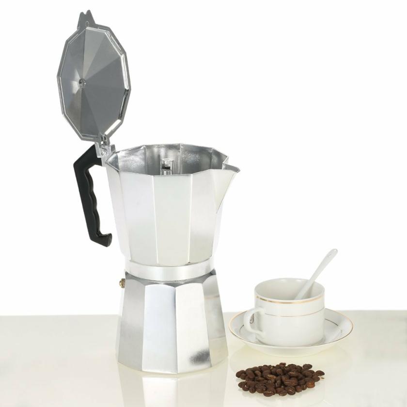 Tableware And Kitchenware | 50Ml 1 Cup Moka Pot Italian Coffee Machine Espresso Aluminum Geyser Coffee Maker Kettle Latte Stove Classic Coffeeware Housewares Tableware And Kitchenware