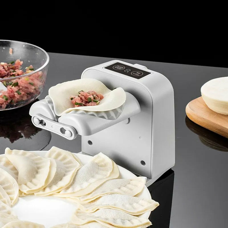 Tableware And Kitchenware | Automatic Dumpling Maker Machine For Home Use Housewares Light Gray