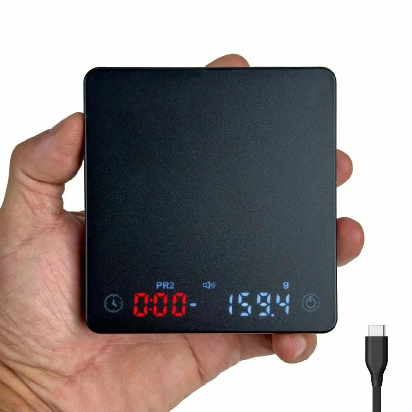 Tableware And Kitchenware | Digital Usb Coffee Scale With Timer Function Housewares 1PCs