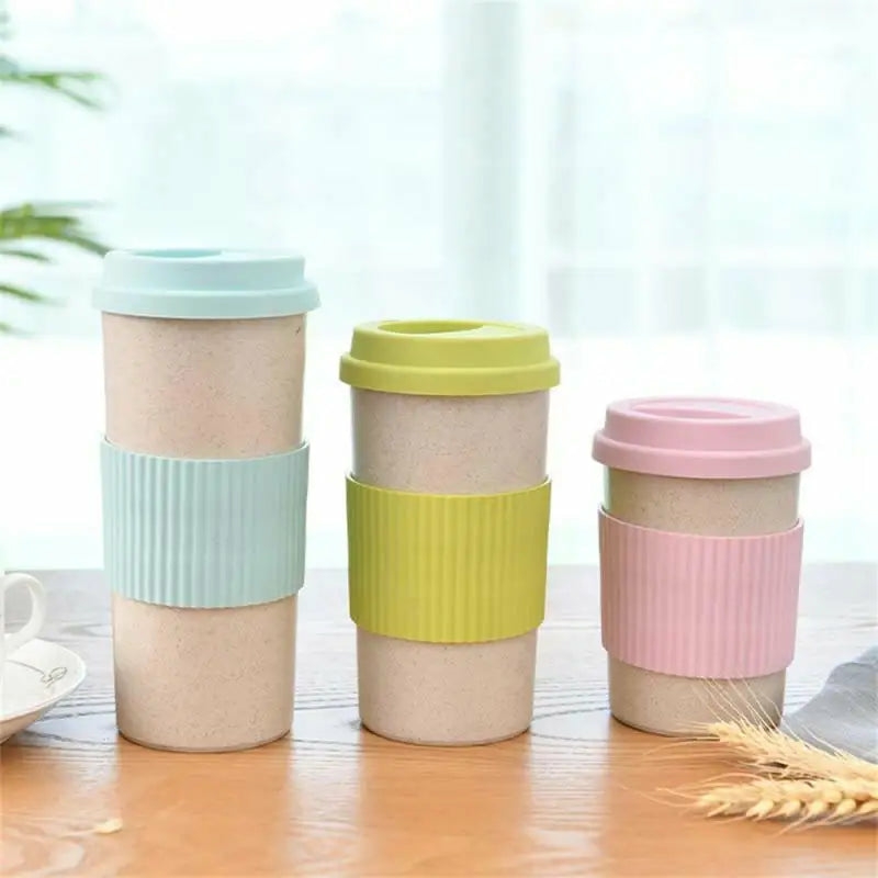 Tableware And Kitchenware | Eco-Friendly Reusable Coffee Mugs With Silicone Sleeves Housewares Tableware And Kitchenware