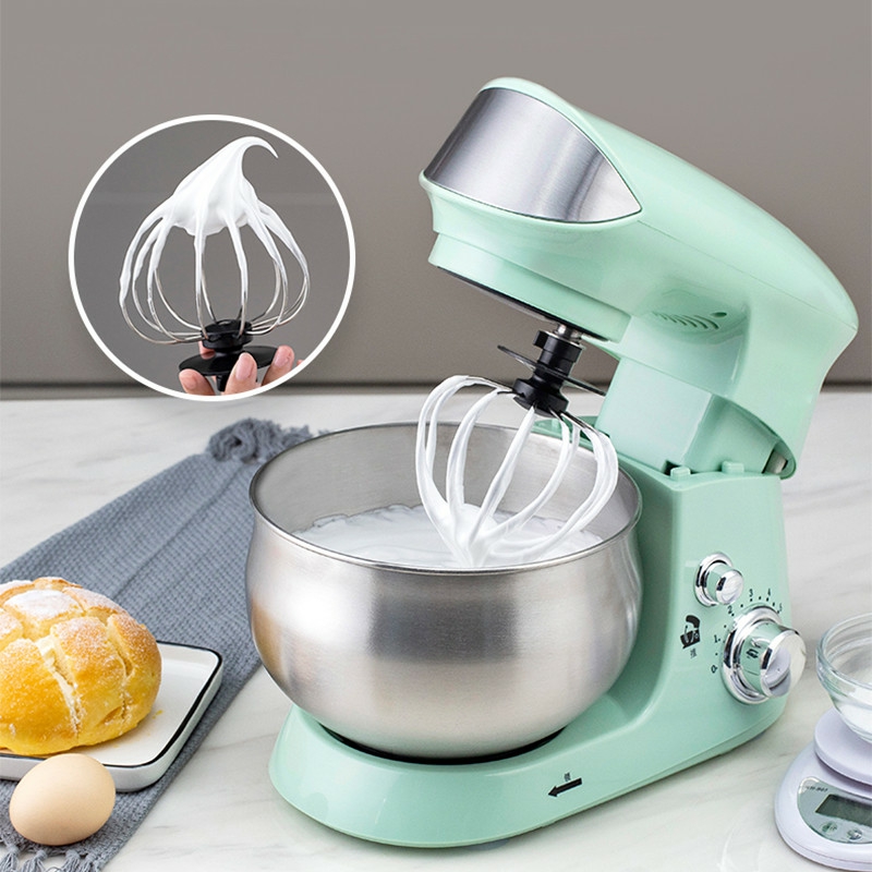 Tableware And Kitchenware | Electric Egg Beater Household Baking And Noodle Machine Fully Automatic Chef Kneading Noodles Housewares brown