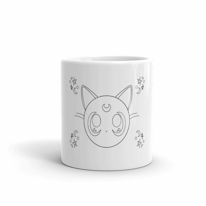 Tableware And Kitchenware | Luna Sailor Moon Minimalist Mug Housewares Tableware And Kitchenware