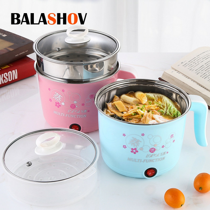 Tableware And Kitchenware | Multifunction Home Electric Cooker Automatic Pot 1-2 People Heating Pan Cooking Pot Housewares Tableware And Kitchenware