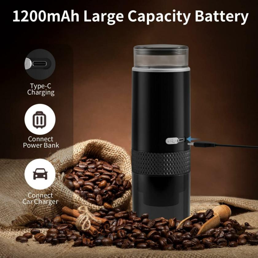 Tableware And Kitchenware | Portable Electronic Coffee Maker Rechargeable Espresso Machine Housewares Tableware And Kitchenware