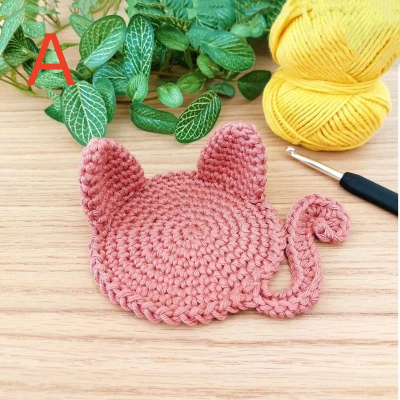 Tableware And Kitchenware | Round Cotton Braid Coaster, Handmade Macrame Cup, Round Place Mat, Mickey Mouse, Kitchen Accessories, Cute Coasters Housewares Tableware And Kitchenware