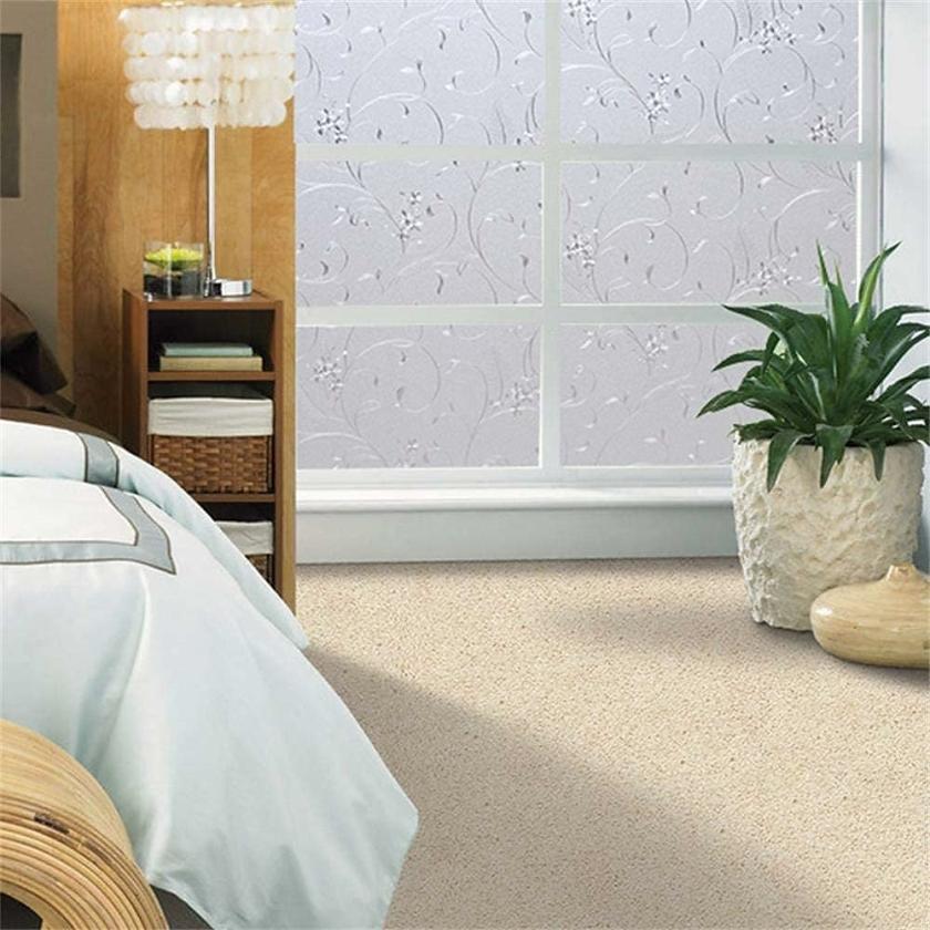 Wall Decals | 100X45Cm Pvc Frosted Static Cling Stained Glass Film Window Privacy Housewares Wall Decals