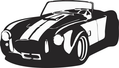 Wall Decals | Ac Cobra Decal Sticker Wall Art Graphic Housewares Wall Decals