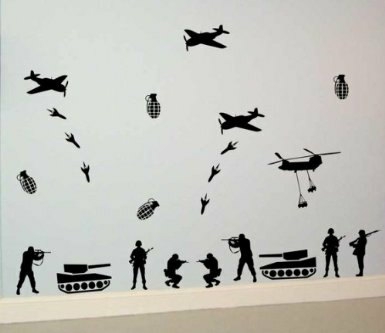 Wall Decals | Army War Package Decal Sticker Wall Decal Art Housewares Wall Decals