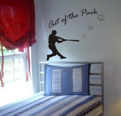 Wall Decals | Baseball Player Decal Sticker Wall Housewares Wall Decals