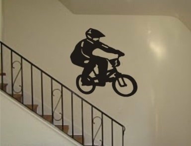 Wall Decals | Bmx Rider Version 101 Decal Sticker Wall Housewares Wall Decals