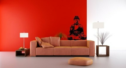 Wall Decals | Buddha India Meditation Wall Decal Sticker Housewares Wall Decals