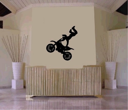 Wall Decals | Dirtbike Rider Mx X Games Version 103 Decal Sticker Wall Housewares Wall Decals