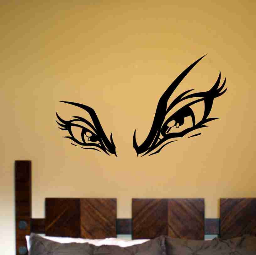 Wall Decals | Dragon Eyes Decal Sticker Wall Art Graphic Dragons Cartoon Housewares Wall Decals