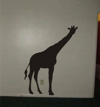 Wall Decals | Giraffe Vinyl Wall Decal Mural Sticker Housewares Wall Decals