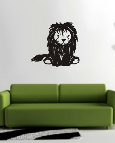 Wall Decals | Lion Version 101 Decal Sticker Wall Housewares Wall Decals