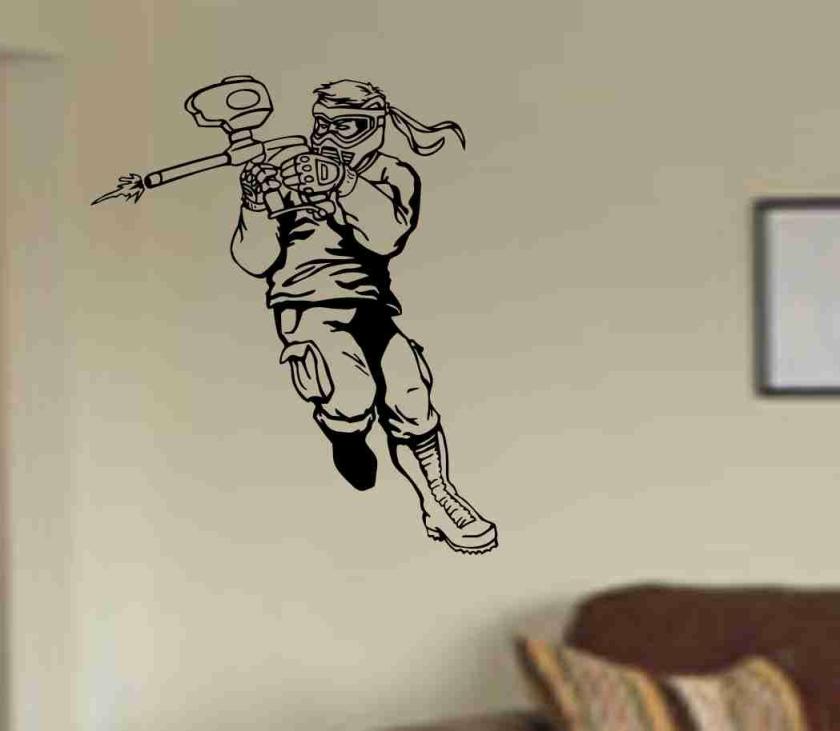 Wall Decals | Paintballer Version 104 Sticker Wall Decal Art Graphic Housewares Wall Decals