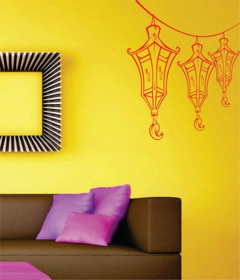 Wall Decals | Paper Lantern Wall Decal Sticker Art Graphic Housewares Wall Decals