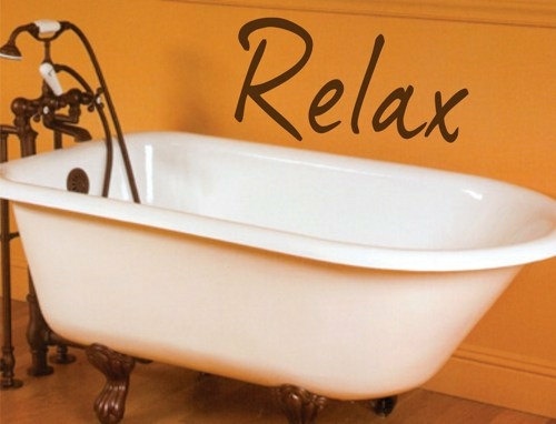 Wall Decals | Relax Decal Sticker Wall Art Graphic Room Housewares Wall Decals