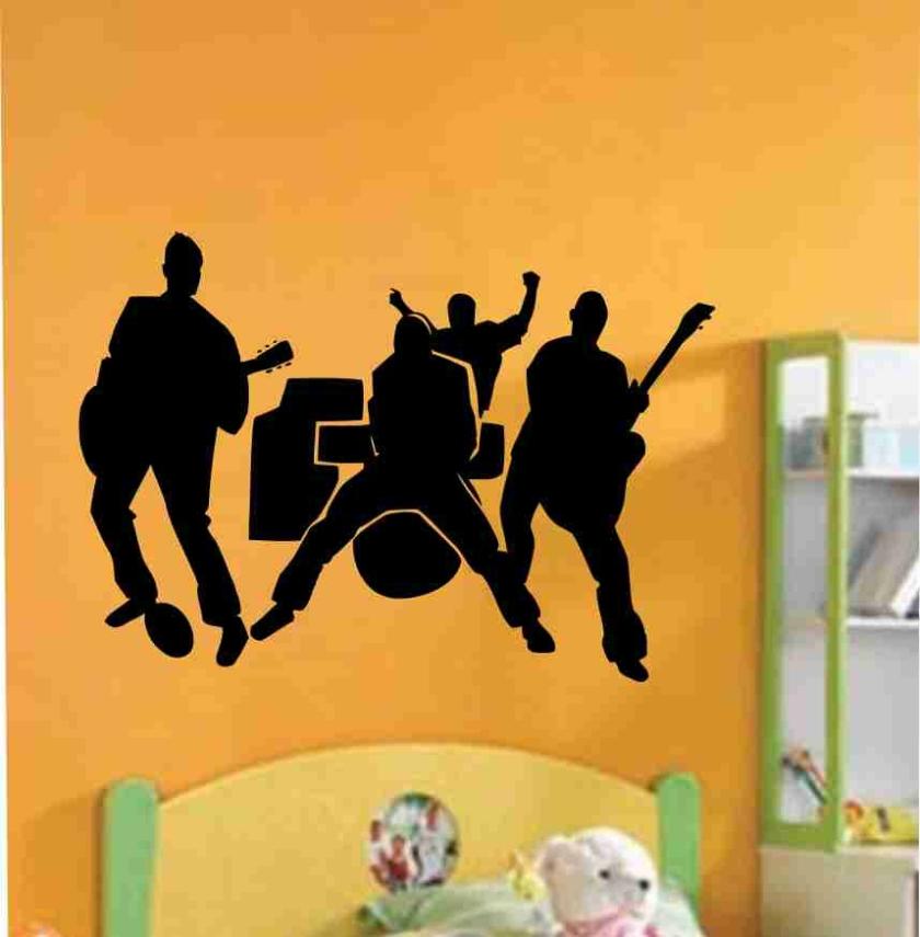 Wall Decals | Rock Band Vinyl Sticker Wall Art Graphic Music Housewares Wall Decals