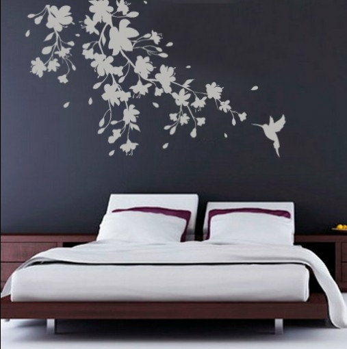 Wall Decals | Sakura Floral Decal Oriental Sticker For Asian Home Decoration Housewares Wall Decals