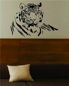 Wall Decals | Tiger Version 102 Decal Sticker Wall Housewares Wall Decals