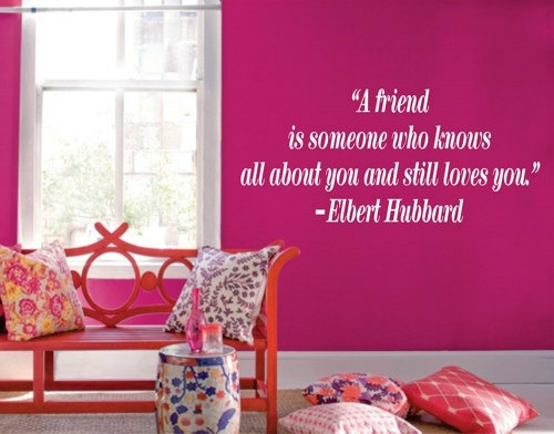 Wall Decals | Wall Decal Quotes – A Friend Is Someone Who Knows Quote Decal Sticker Wall Housewares Wall Decals