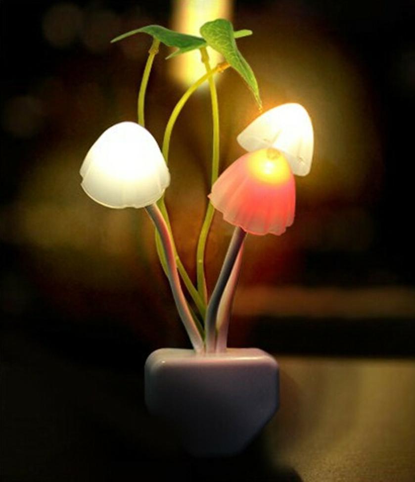 Lightings | Colorful Romantic Led Mushroom Night Light Dreambed Lamp Home Illumination Housewares Lightings