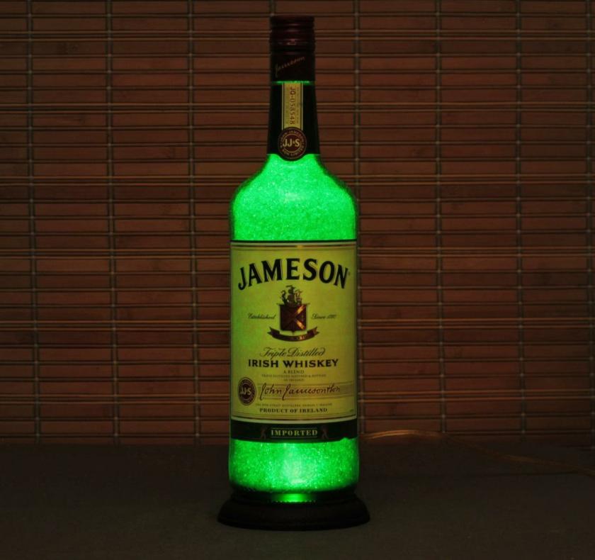 Lightings | Jameson Irish Whiskey Liquor Bottle Lamp Accent Light Bar Man Cave Fathers Day Housewares Lightings