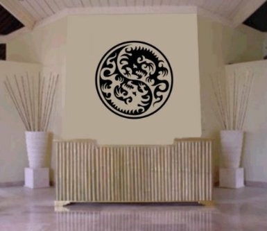 Wall Decals | Tribal Yin Yang Decal Sticker Wall Art Graphic Housewares Wall Decals