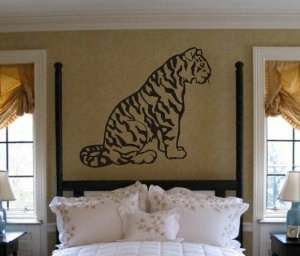 Wall Decals | Tiger Version 101 Decal Sticker Wall Housewares Wall Decals