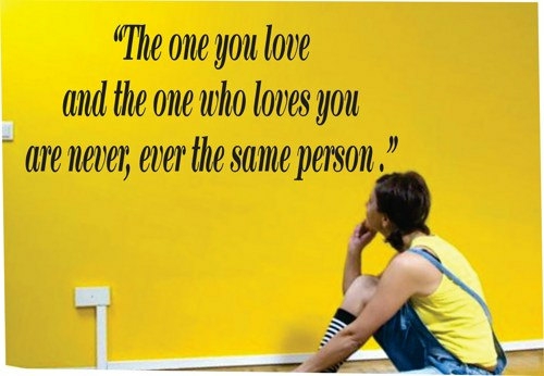 Wall Decals | Wall Decal Quotes – The One You Love Quote Decal Sticker Wall Housewares Wall Decals