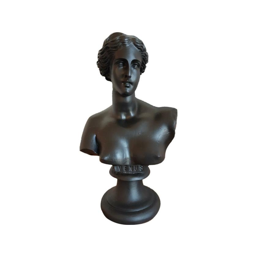 Decorative Items | Aphrodite Venus Bust Sculpture – Black Color Statue – Unique Greek Handmade Mythology Figurine 15Cm Decorative Items Decorative Items