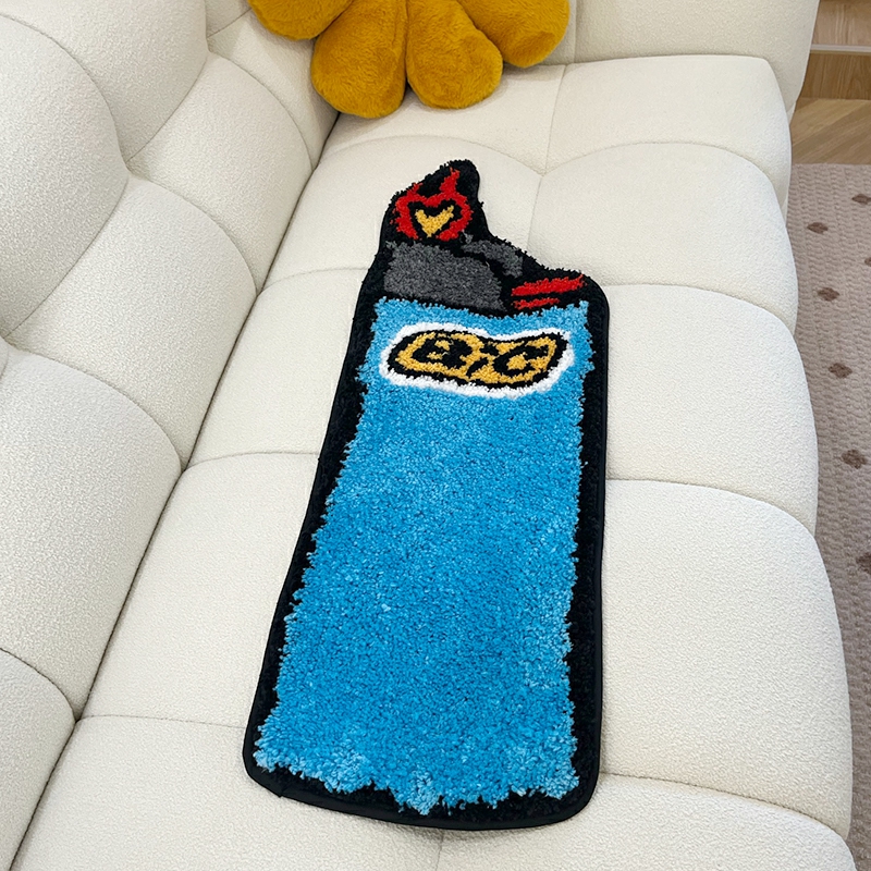 Decorative Items | Blue Lighter Tufted Rug Art Rug For Bedroom Living Room Retro Rainbow Fluffy Anti-Slip Bath Bathroom Rug Nonslip Mat Home Decor Decorative Items Decorative Items