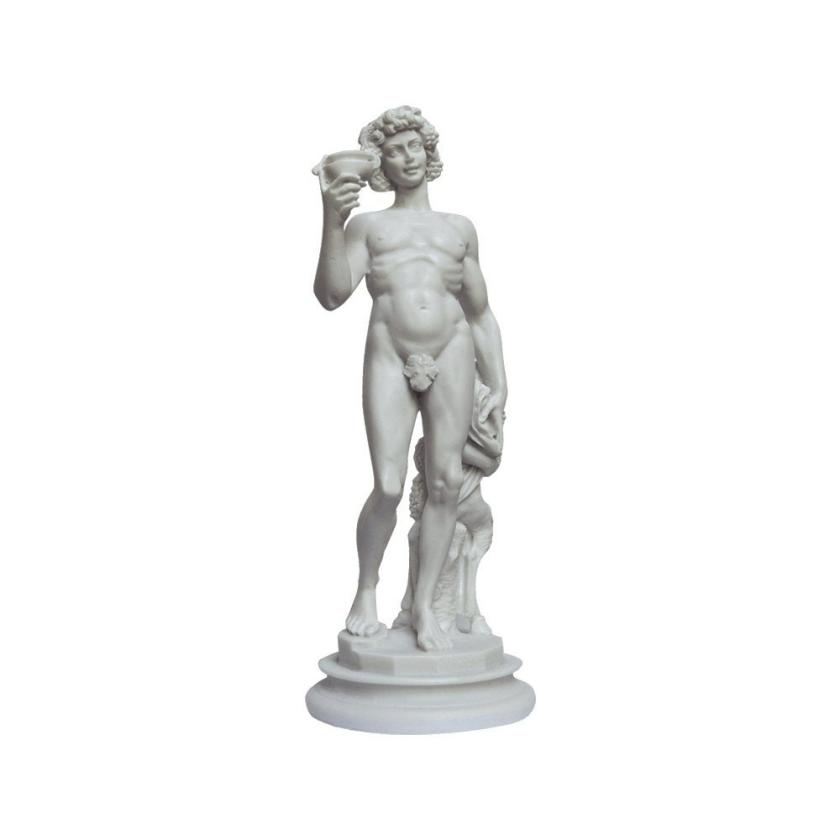 Decorative Items | Dionysus Sculpture Greek Roman Mythology God Handmade Alabaster Replica Statue By Michelangelo 34Cm Decorative Items Decorative Items